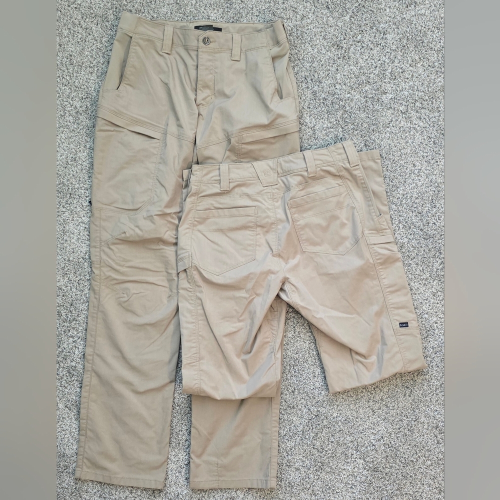 5.11 Tactical Pants Apex Size 10 Long (2 Pair)